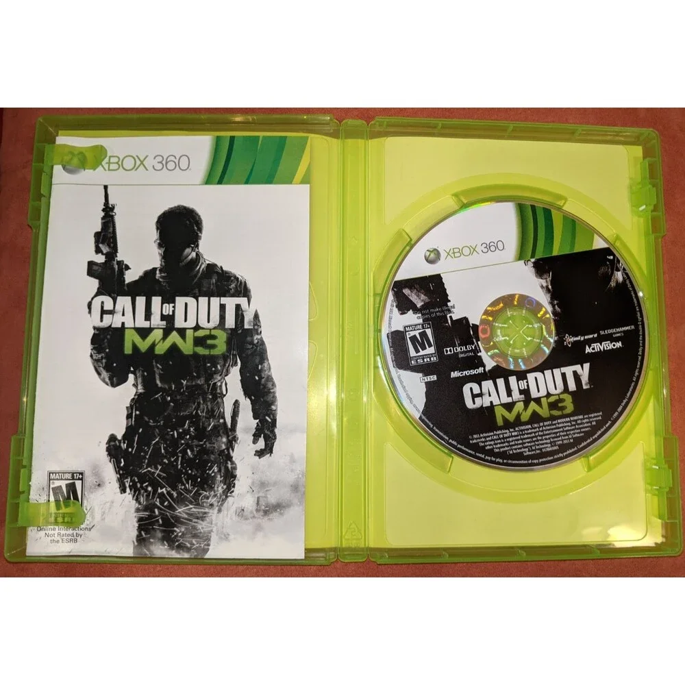 Call of Duty: Modern Warfare 3, Xbox 360, Complete, EXCELLENT CONDITION